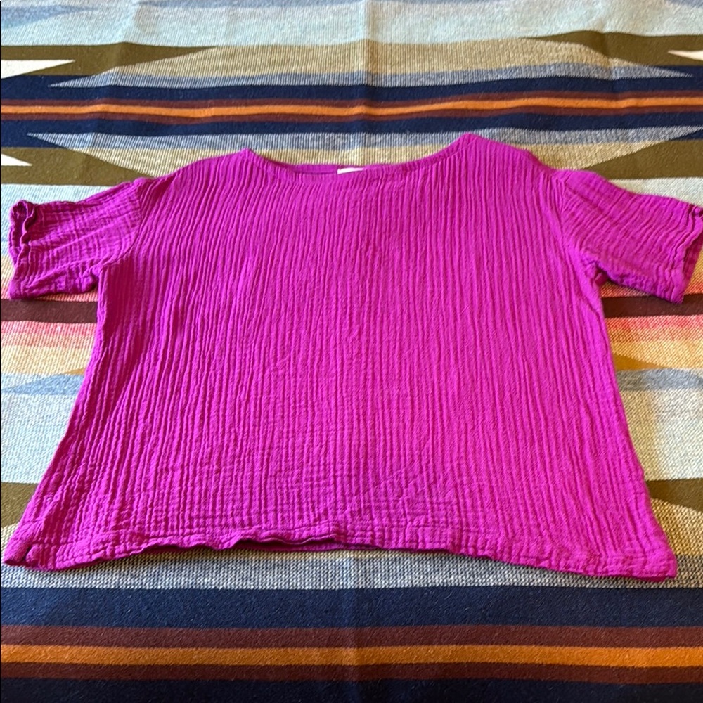 Vibrant Pink Women's Top